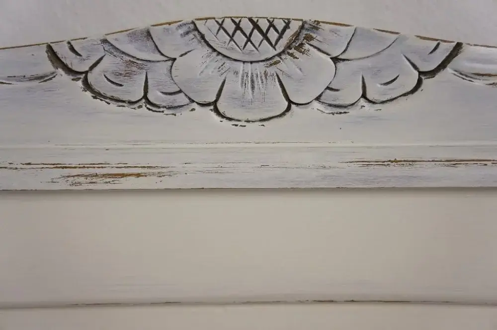 Antique-French-White-4ft-Small-Double-Short-Bed