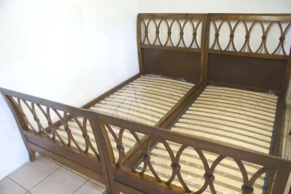 Single Slatted Bed Base