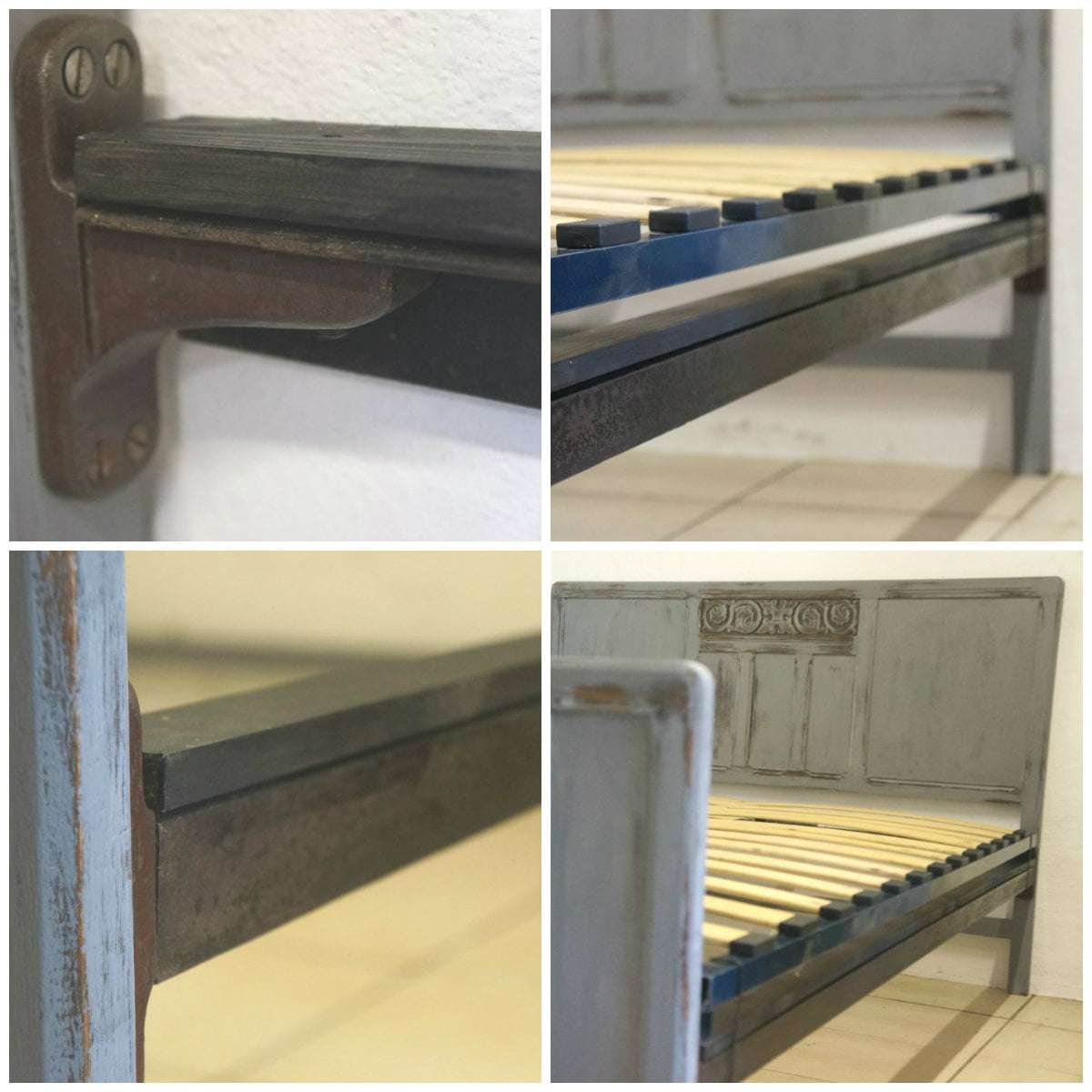 Vono Bed With Painted Wood