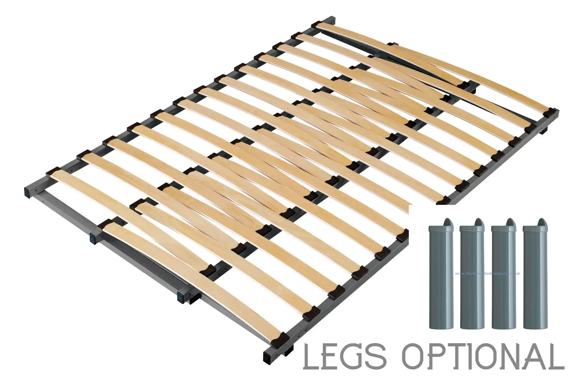 Adjustable Bed Base With Optional Legs