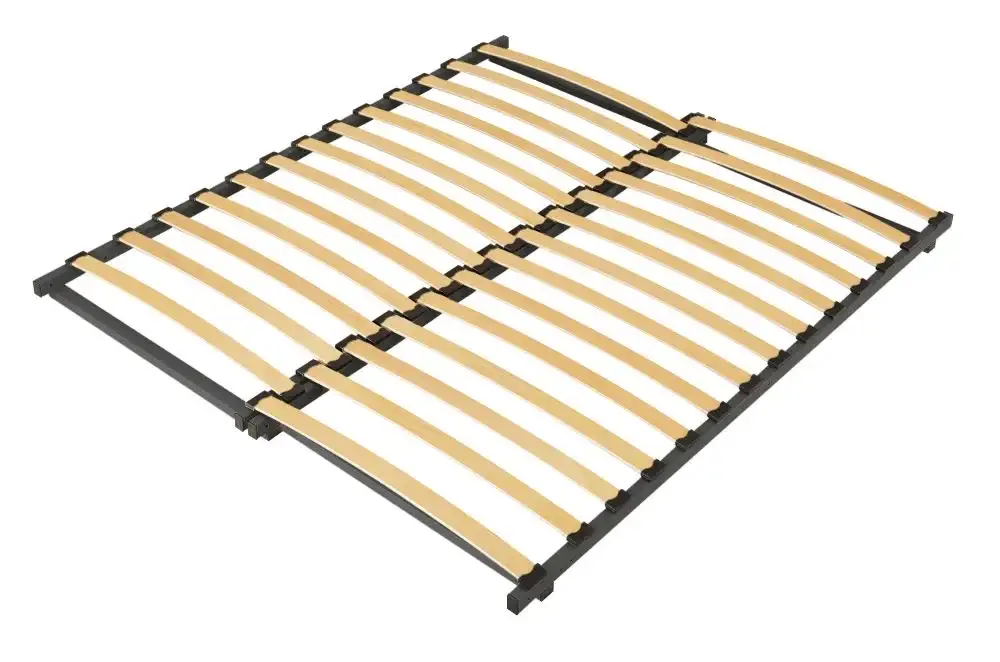 Adjustable Slatted Bed Base King Size 195cm