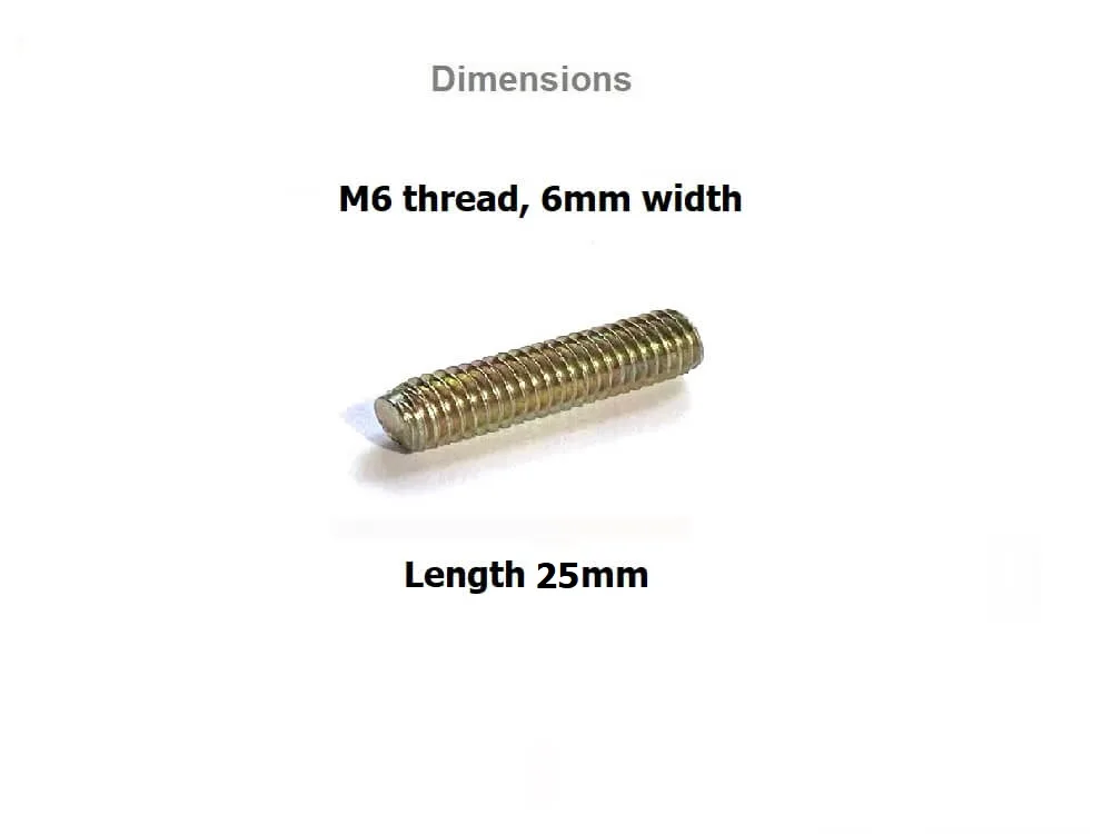 M6 Threaded Rod 25mm