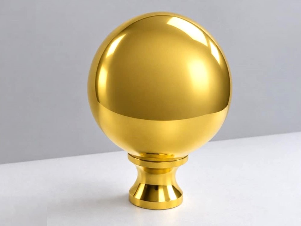 Brass Bedknob For Antique Beds 2.5 Pack of 1